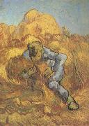 Vincent Van Gogh The Sheaf-Binder (nn04) china oil painting artist